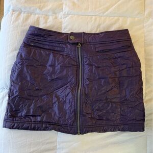 Athleta Dark Purple Insulated Skirt